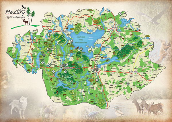 Mapa Przyrodnicza